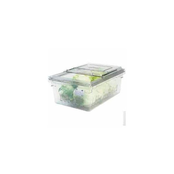 Cambro Mfg Cambro 18268CLRKIT135 - Colander Kit, Colander, 18 x 26 x 9 Food Storage Box, Sliding Lid, Clear 18268CLRKIT135 - main